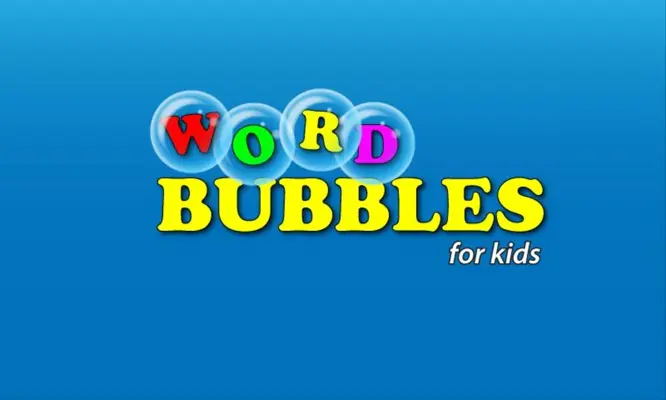 Word Bubbles for Kids android App screenshot 0